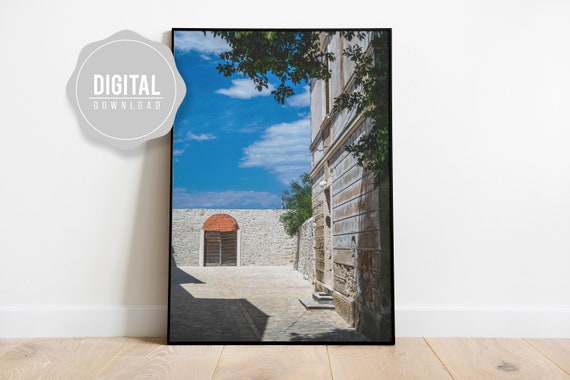 Nin Zadar Travel Print Instant Livingroom Wall Art I Travel Photography I Architecture Dalmatia Croatia