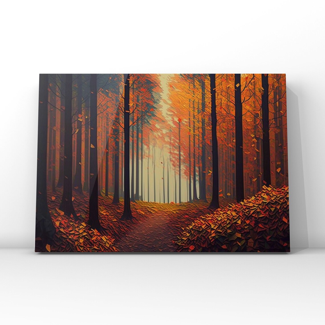 Autumn Forest, Fall Landscape Wall Art Print