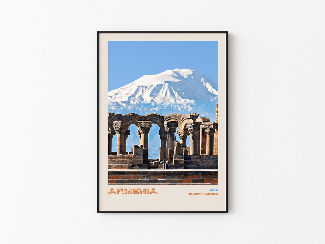Armenia Travel Poster Armenia Print Armenia Photo Print Armenia Wall Decor Armenia Travel Art Armenia Armenia Picture Armenia 8 - Image 3