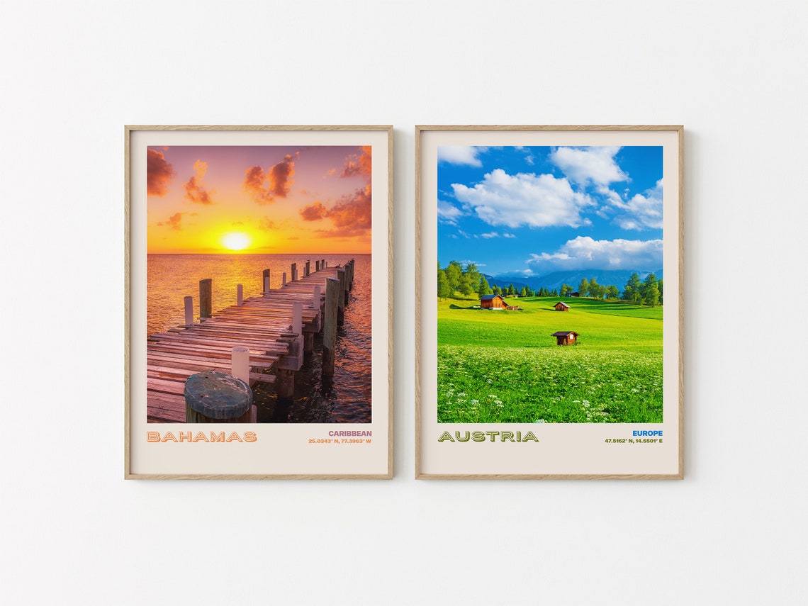 Bahamas Travel Poster Bahamas Print Bahamas Photo Print Bahamas Wall Decor Bahamas Travel Art Bahamas Bahamas Picture Bahamas 1 - Image 2