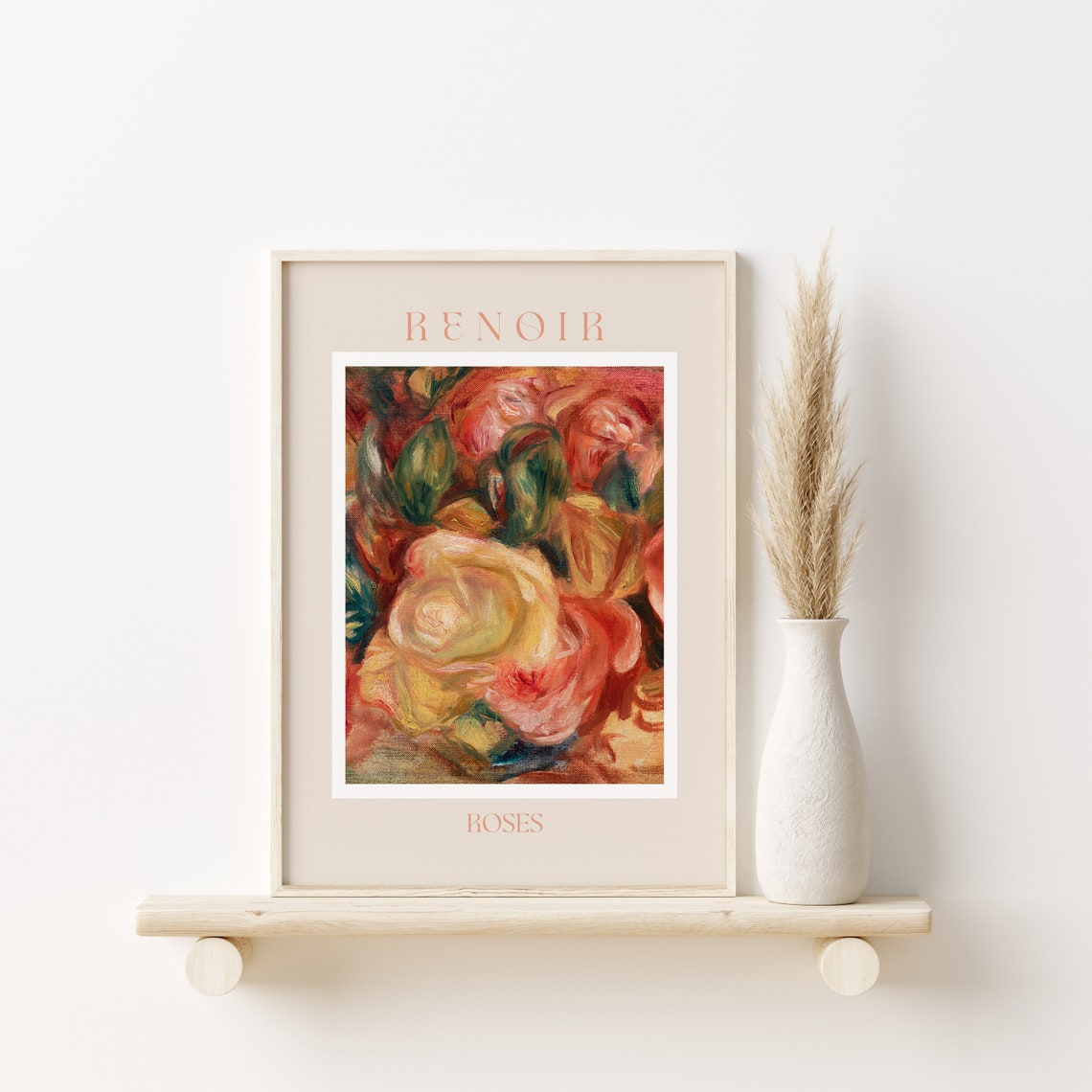 Renoir Poster August Renoir Print Renoir Wall Art Renoir Picture Renoir Monet Print Vintage Renoir Art Renoir Roses - Image 2