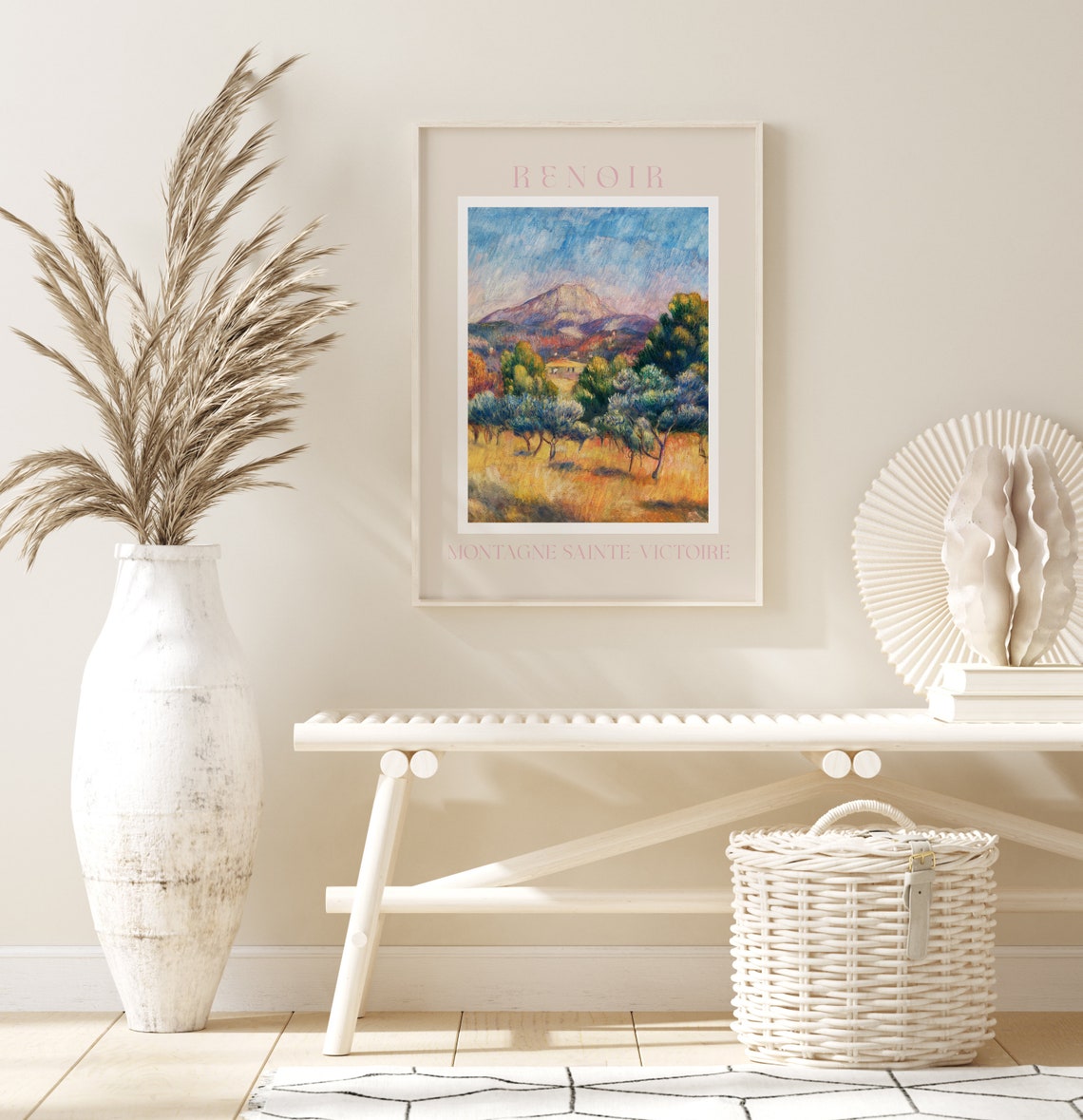 Renoir Poster August Renoir Print Renoir Wall Art Renoir Picture Renoir Monet Print Vintage Renoir Art Renoir Montagne Sainte Victoire - Image 2