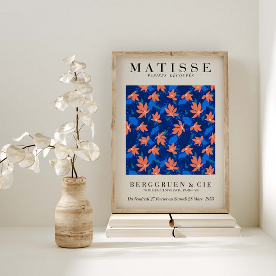 Abstract Small Flowers Matisse Print Henri Matisse Wall Art Henri Matisse Matisse Poster Matisse Print A5 A4 A3 A2 A1 A0