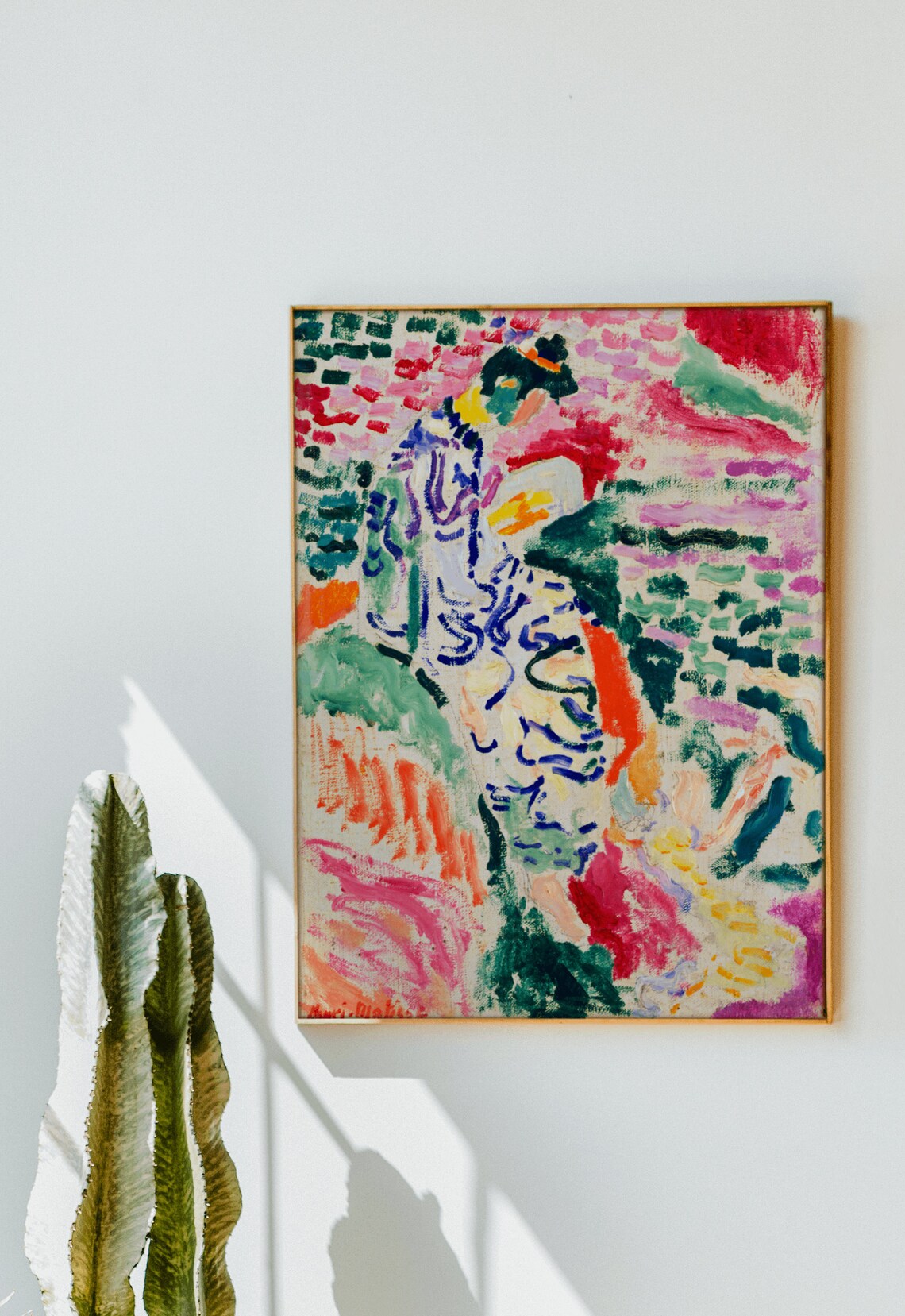 Matisse La Japonaise Fauvist Woman in Kimono Art Exhibition Poster - Image 2