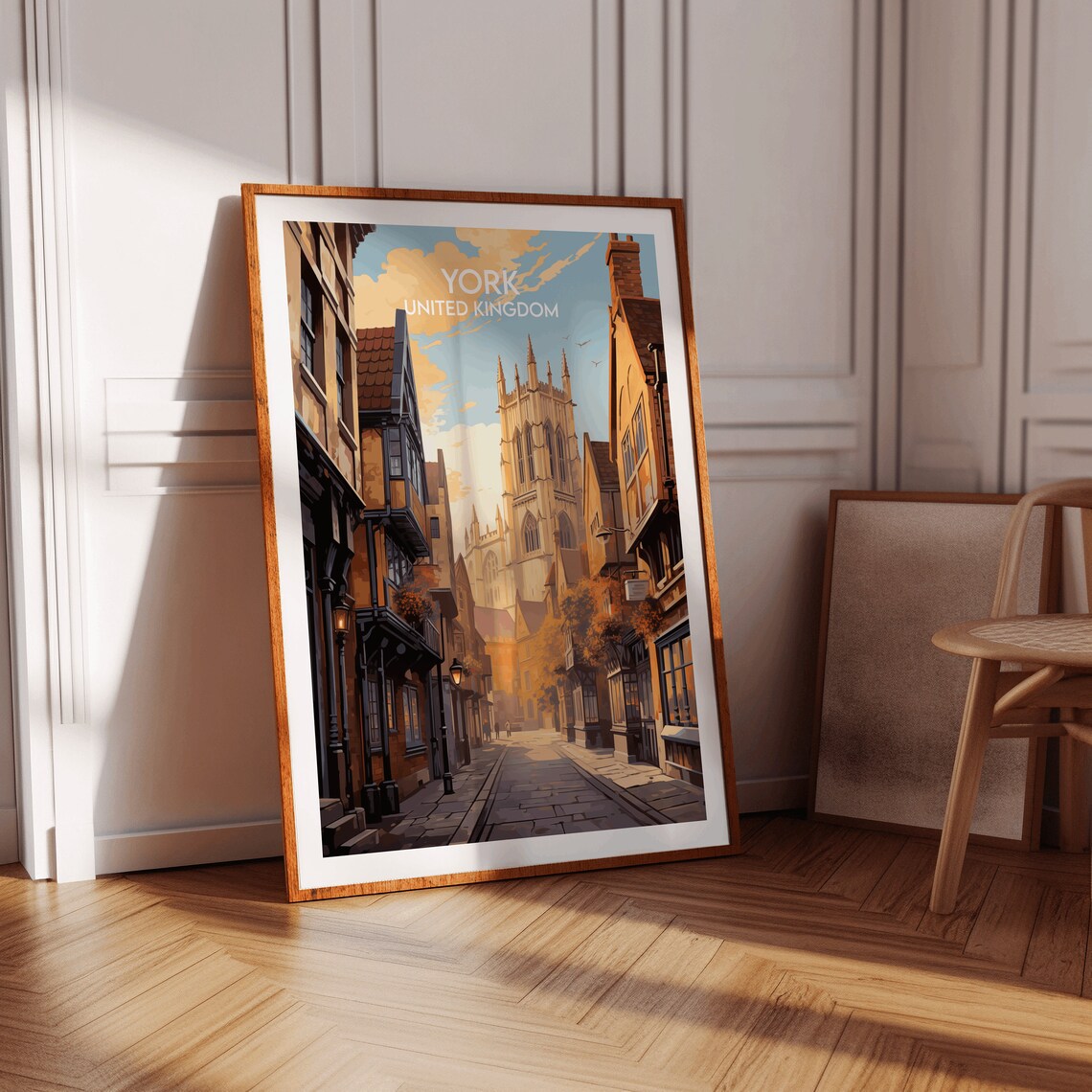 York Travel Print, United Kingdom Custom Poster - Image 3