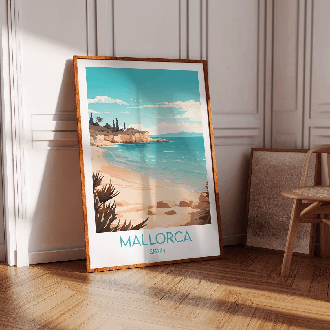 Mallorca Travel Poster, Spain Wall Art Print - Image 4