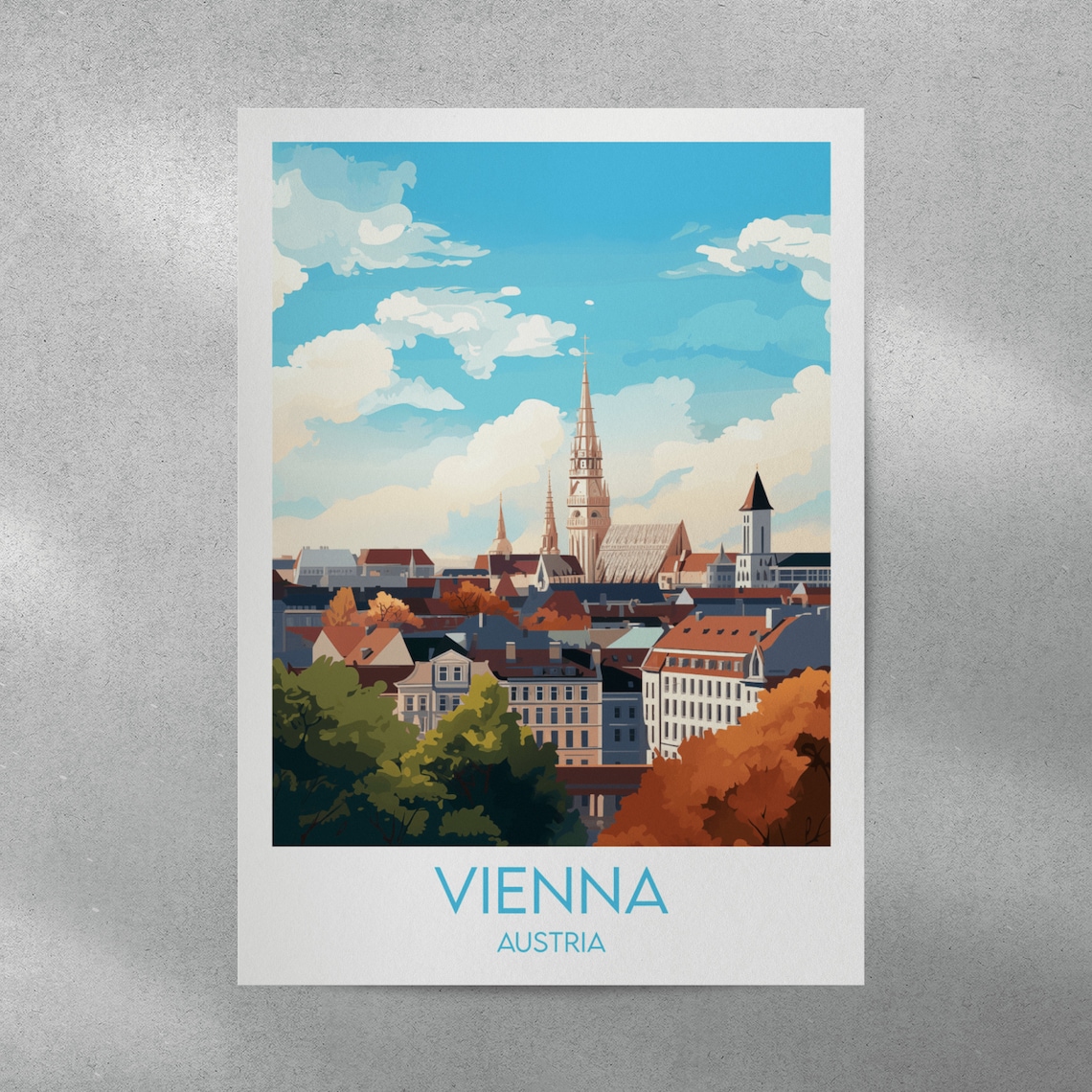 Vienna Travel Print, Austria Travel Poster - Image 5