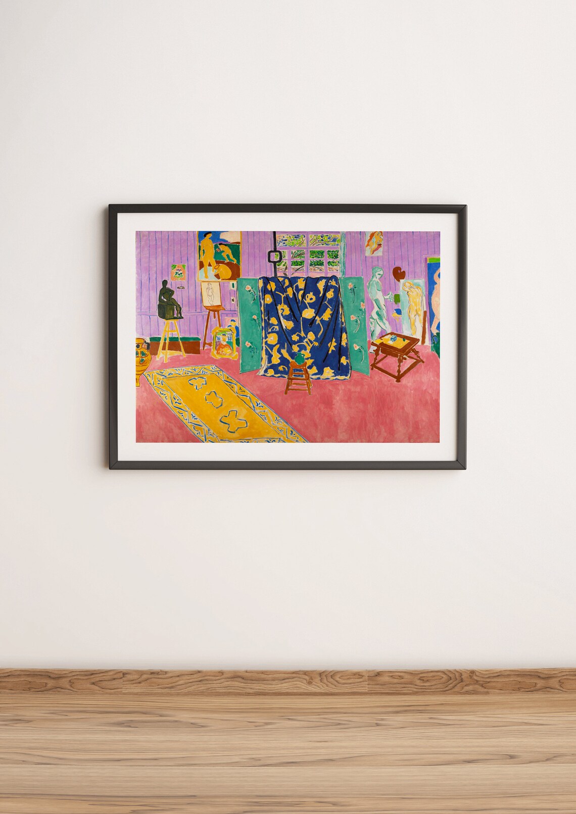 Matisse The Pink Studio Interior Vibrant Fauvist Exhibition Poster - Image 3