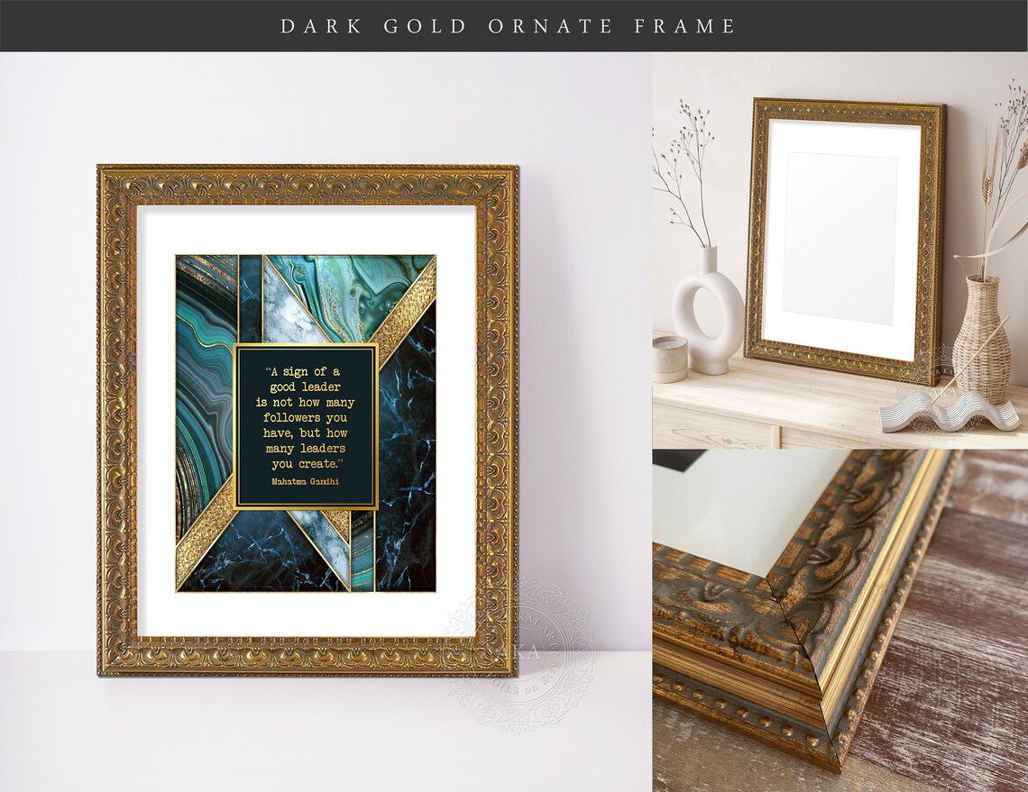 Gold Inspirational Quote Art Print for Mentors - Image 2
