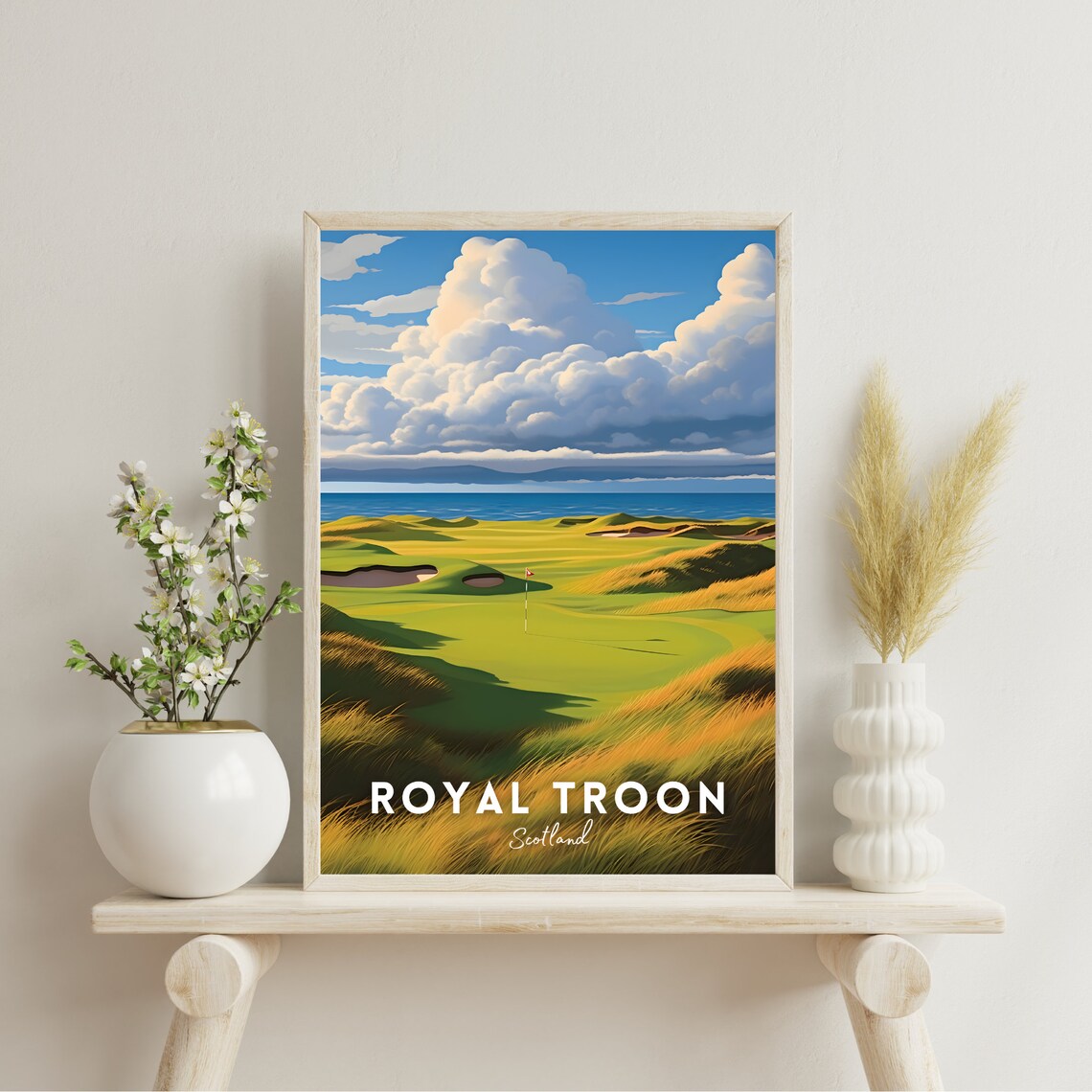 Royal Troon, Scotland Golf Course Art Print - Image 2