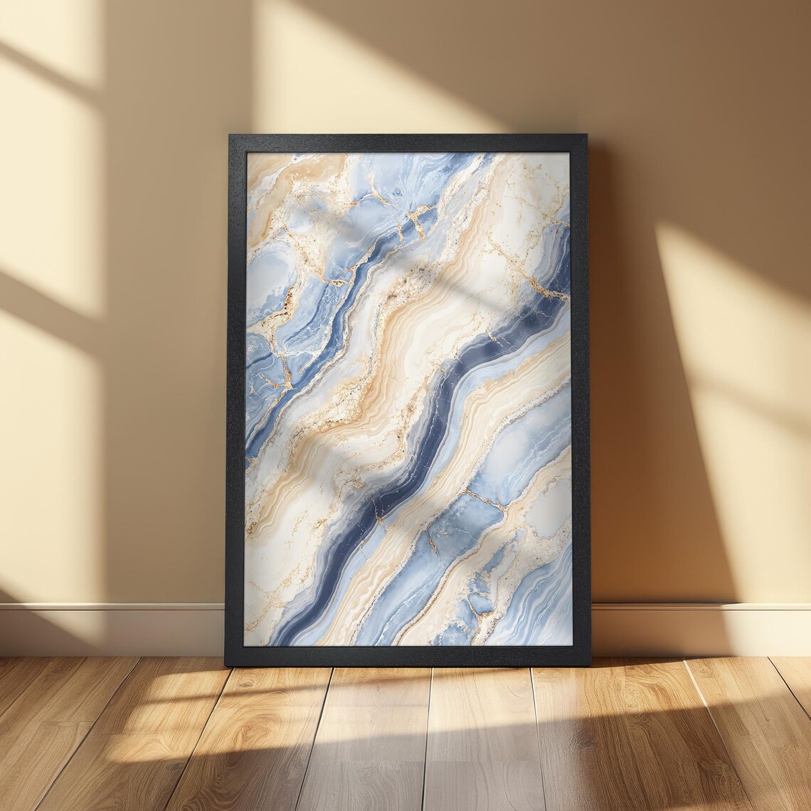 Abstract Poster, Modern Pastel Office Decor Gift - Image 2