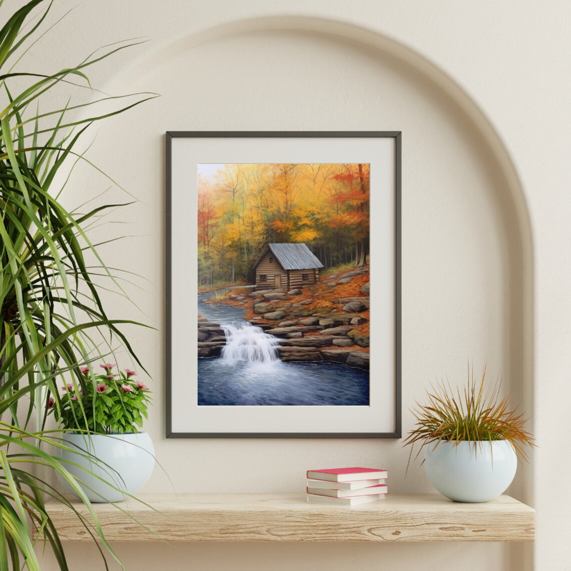 Pisgah National Forest Watercolor Print, North Carolina - Image 3