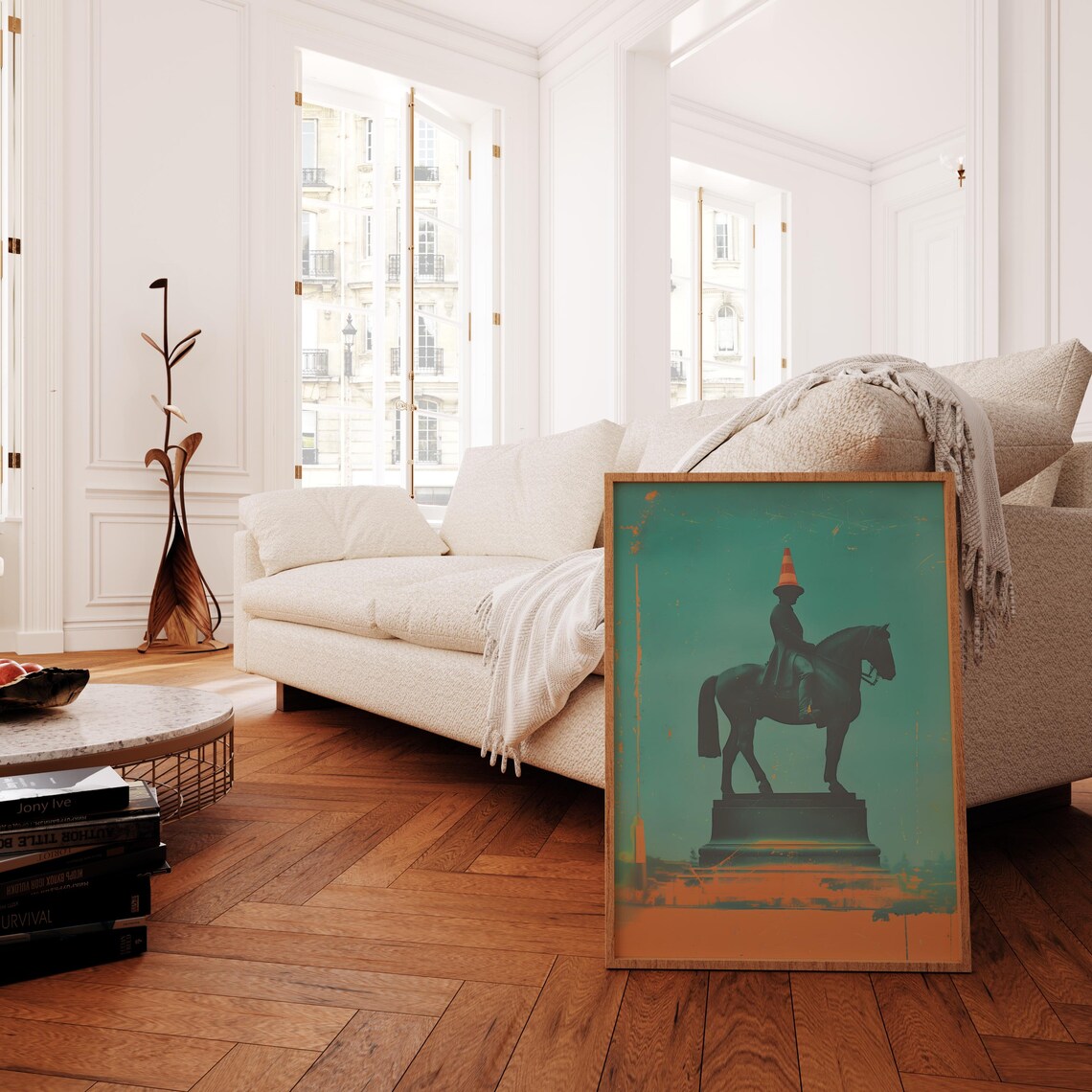 Duke Of Wellington Statue, Glasgow Travel Poster - Image 3
