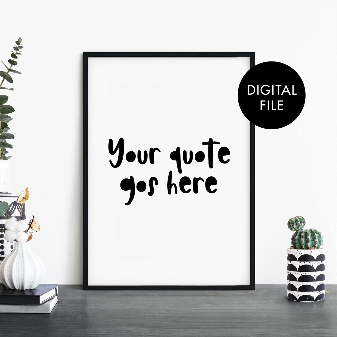 Custom Kids Bedroom Nursery Quote Text Poster Print Wall Art Personalized Your Here Jpeg File