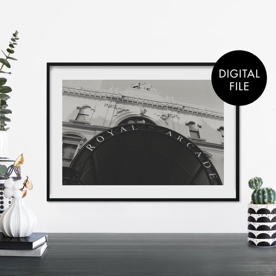 Royal Arcade Melbourne Australia Print Wall Art At Home File
