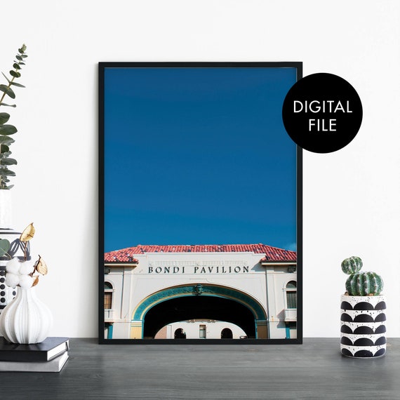 Bondi Pavilion Sydney Australia Print Wall Art At Home File