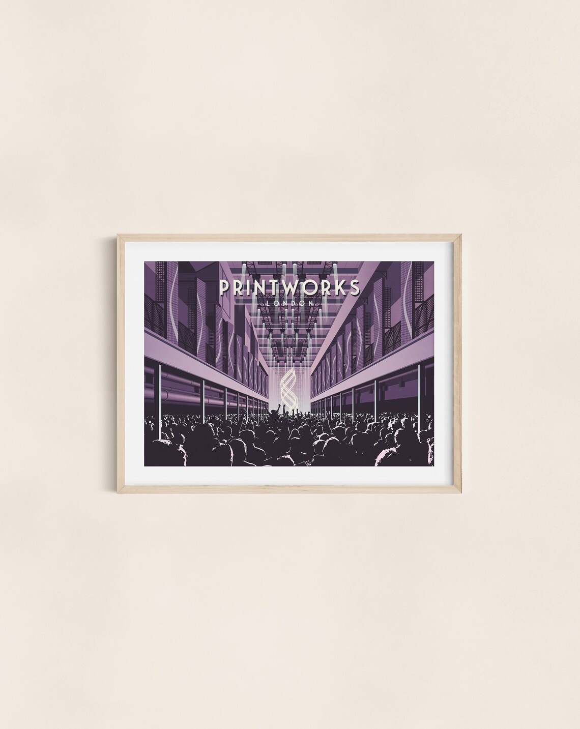 Printworks Nightclub London Travel Poster Print - Image 3