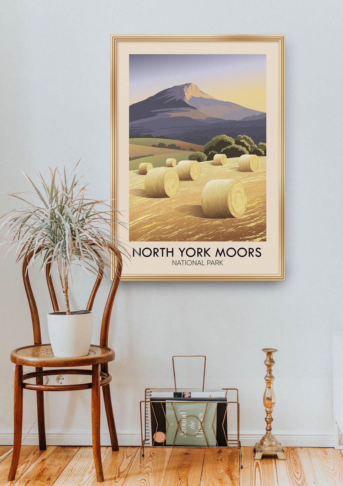 North York Moors National Park Vintage Travel Poster - Image 2