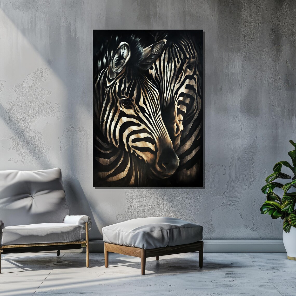 Zebra Art Print, African Safari Decor - Image 6