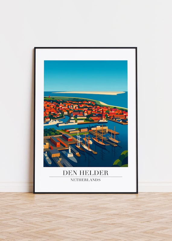Den Helder Netherlands Travel Poster