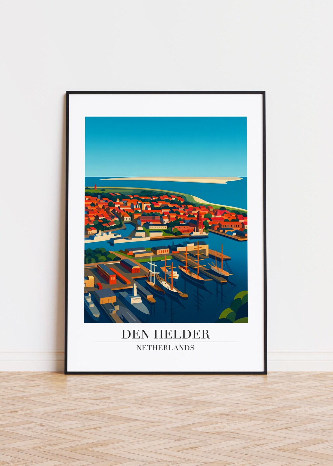 Den Helder Netherlands Travel Poster