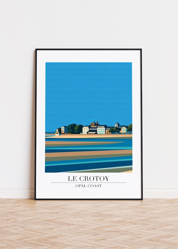 Le Crotoy Travel Poster, France