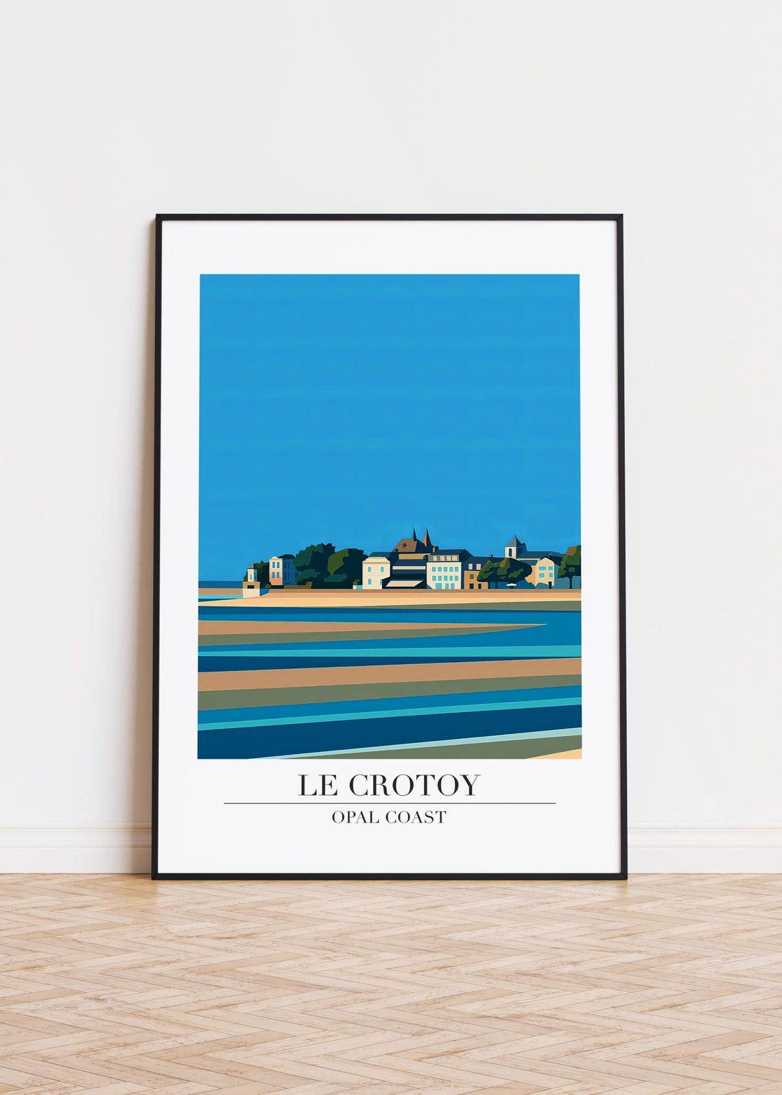 Le Crotoy Travel Poster, France
