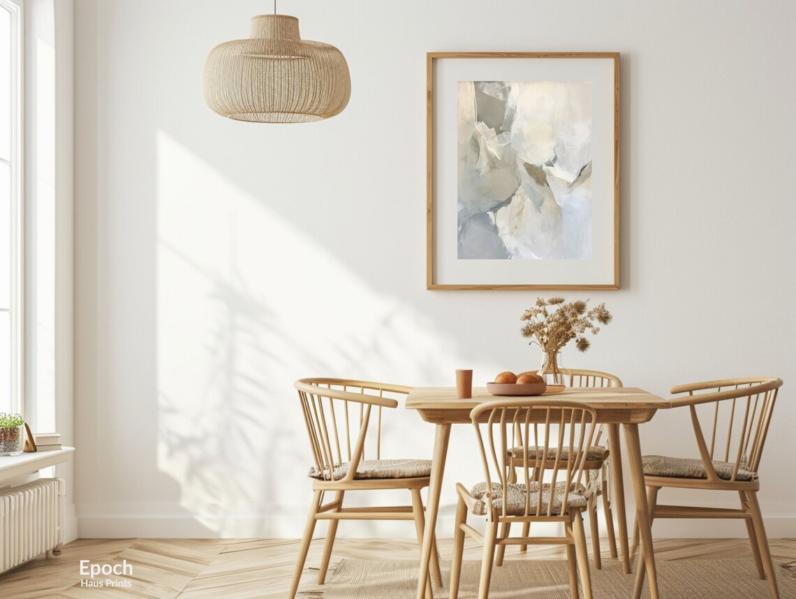 Abstract Painting, Modern Textured Oil Painting - Image 2