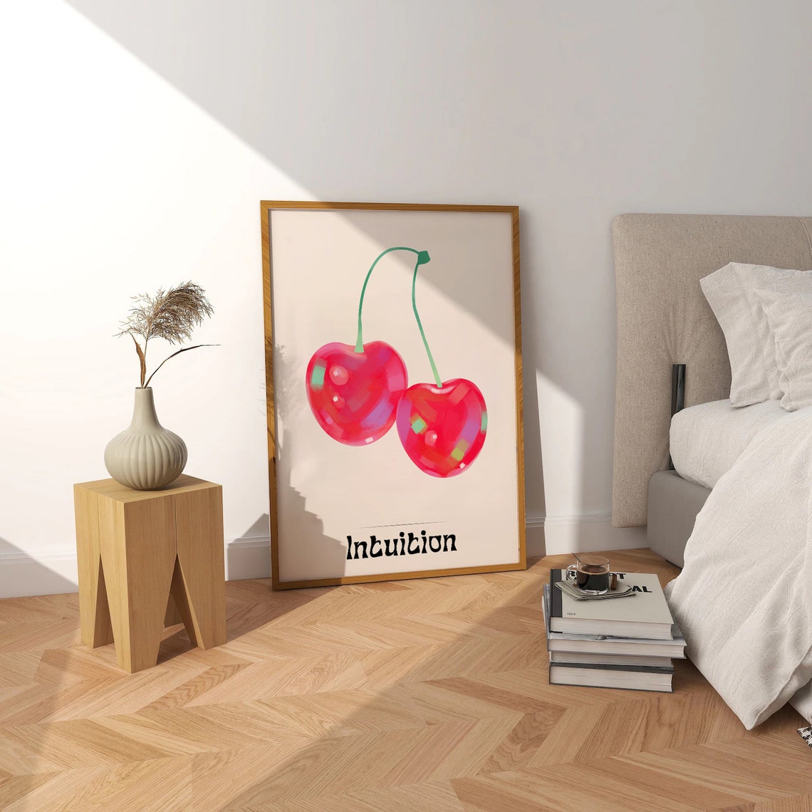 Intuition Disco Cherry Fruit Preppy Kitchen Dorm Wall Decor Poster - Image 3