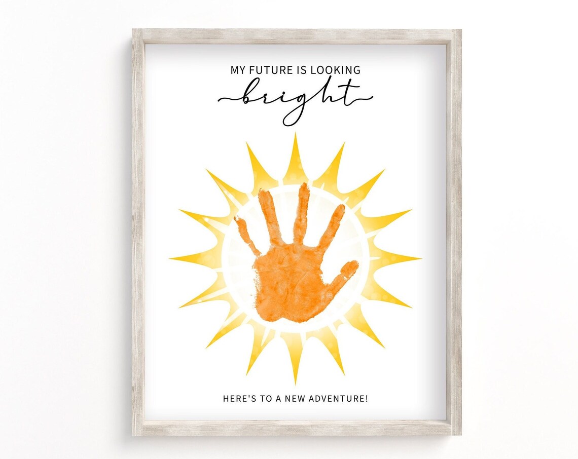 Handprint Graduation, My Future Is Looking Bright