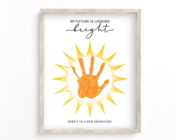 Handprint Graduation, My Future Is Looking Bright