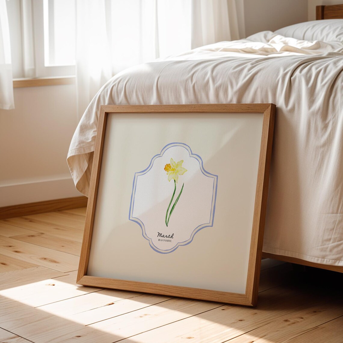 March Birth Month Flower Personalized Gift - Image 3