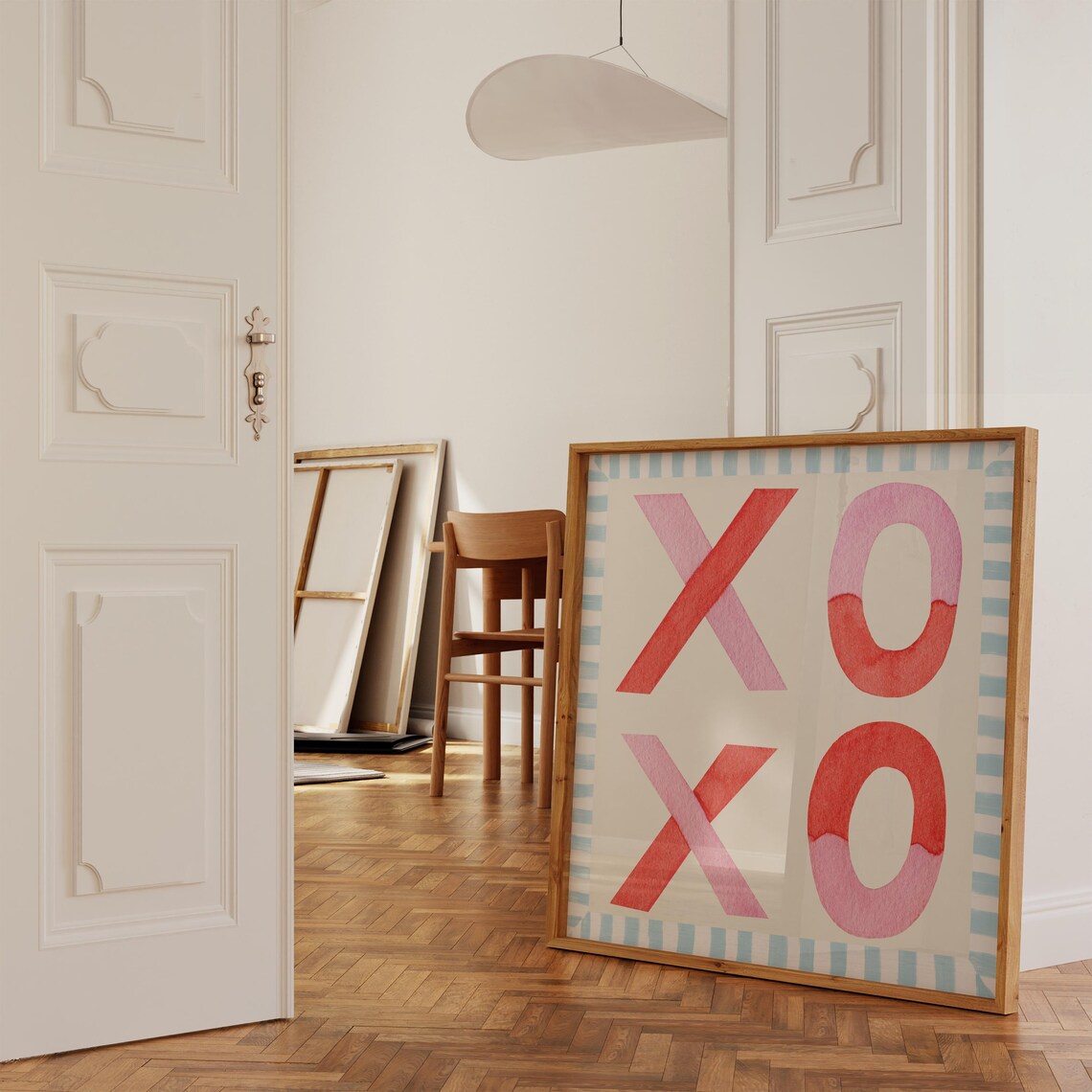 Valentines Day Xo Trendy Decor Illustration - Image 4
