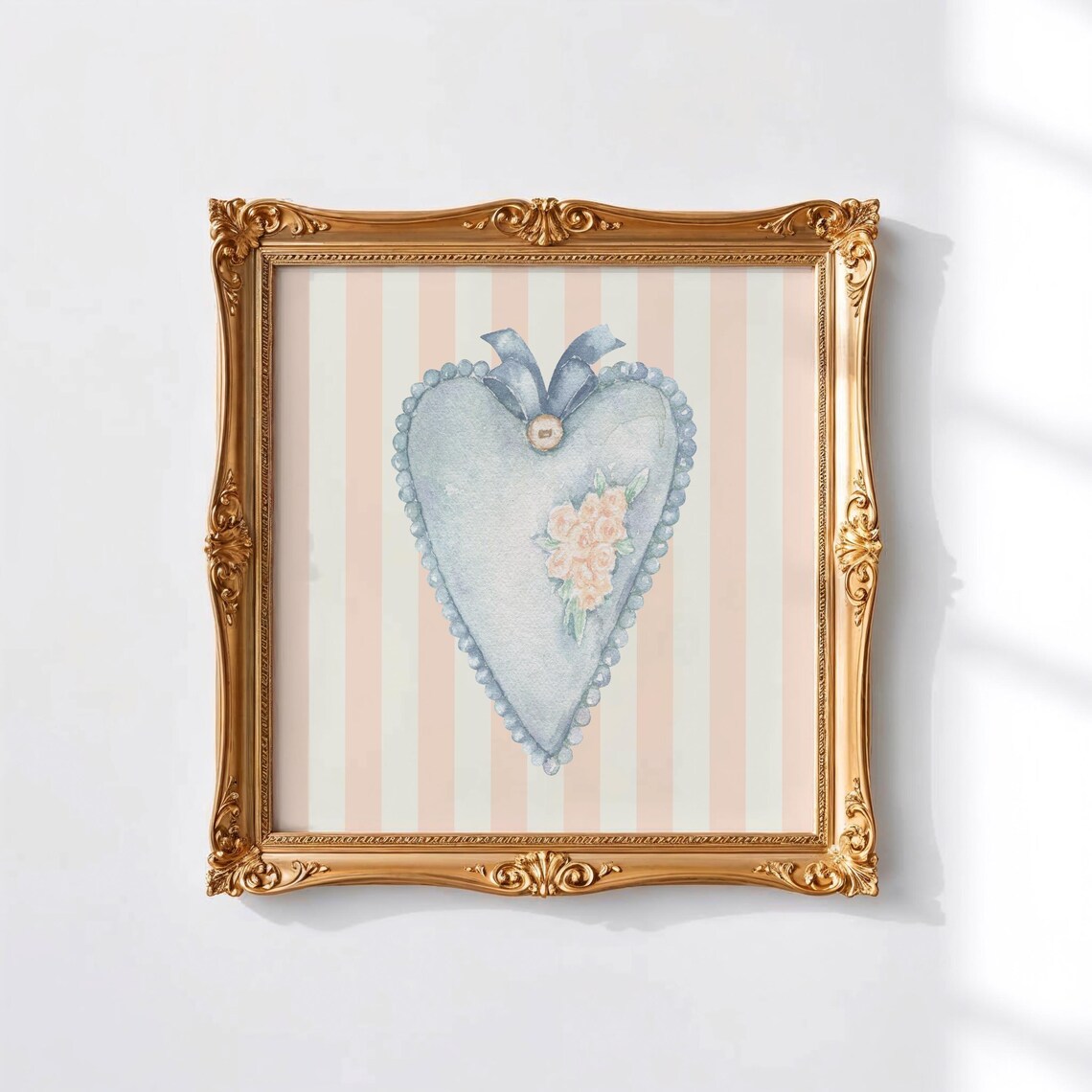 Valentine's Day Heart Illustration, Trendy Decor