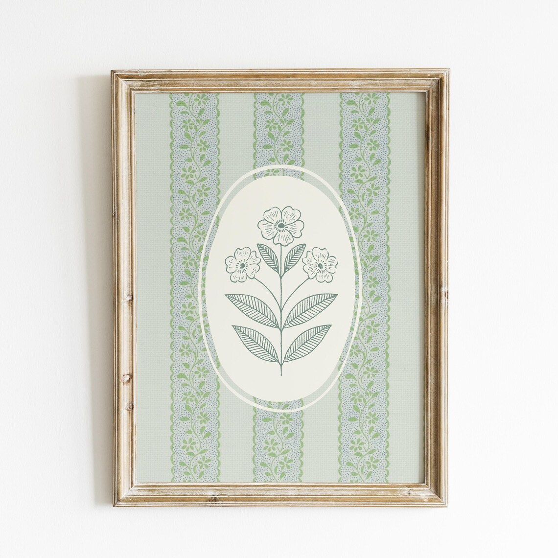 Floral Illustration Art Print, Vintage Botanical Decor - Image 3