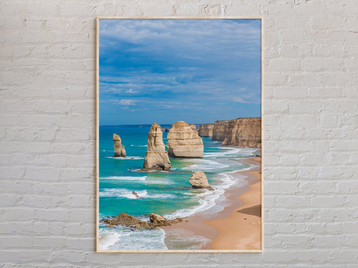 Twelve Apostles Australia Great Ocean Road Limestone Stacks Poster