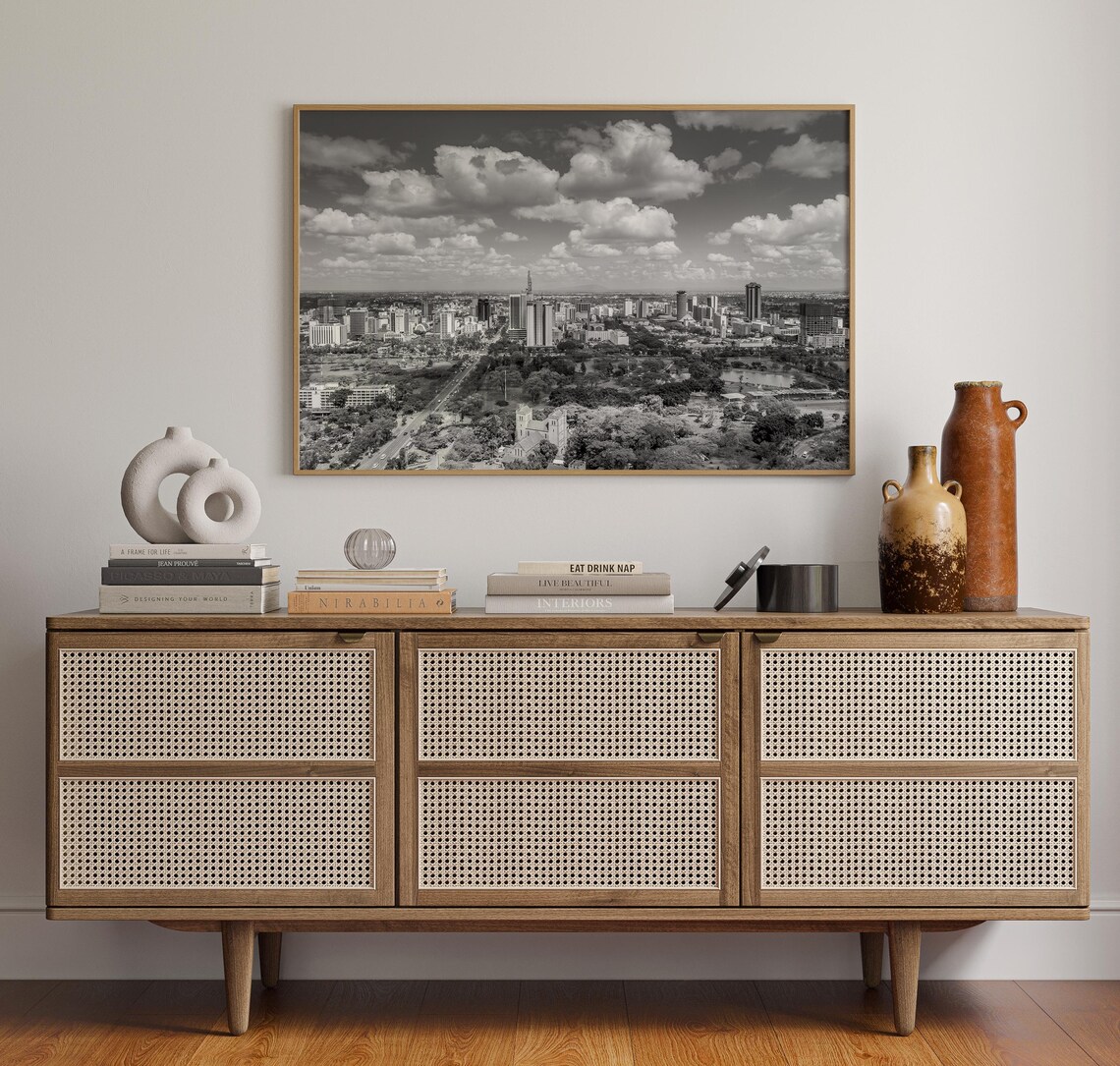 Black And White Nairobi Print Nairobi Wall Art Nairobi Poster Nairobi Photo Nairobi Poster Print Nairobi Wall Decor Kenya Africa - Image 4