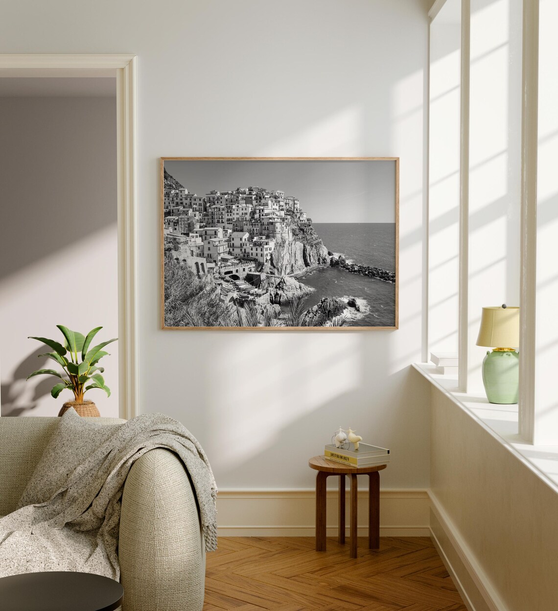 Italy Black And White Wall Art Print - Image 5