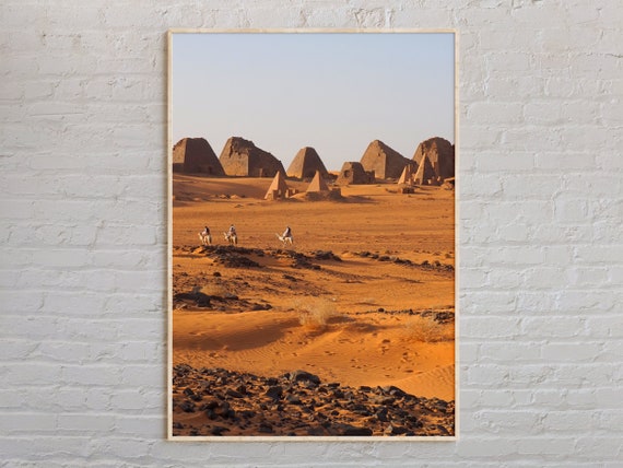 Real Photo Sudan Print Wall Art Poster Decor Africa