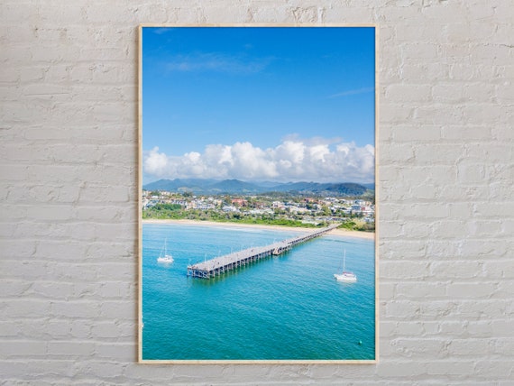 Real Photo Coffs Harbour Print Art Poster Australia Decor