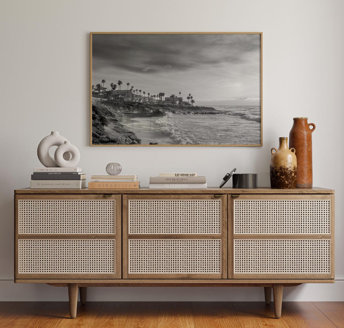 Black And White San Diego Print San Diego Wall Art San Diego Poster San Diego Photo San Diego Poster Print California Poster Print - Image 3