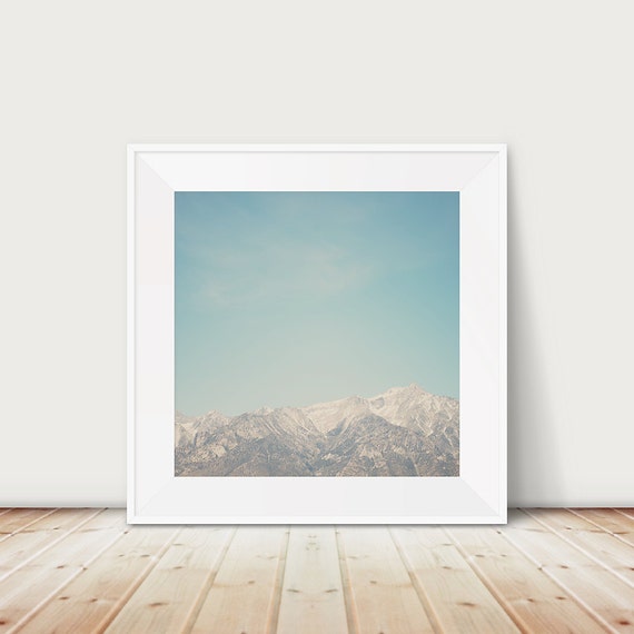 Mount Whitney Sierra Nevada Travel Poster