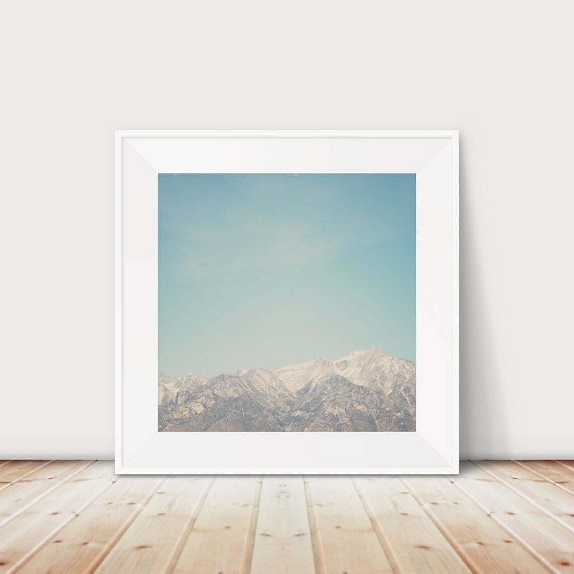 Mount Whitney Sierra Nevada Travel Poster