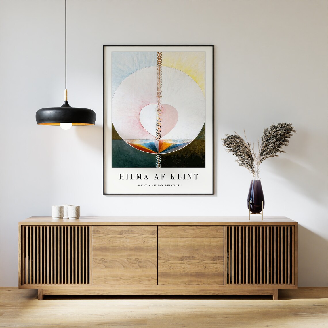 Hilma Af Klint Exhibition Poster, Bauhaus Abstract Print - Image 3