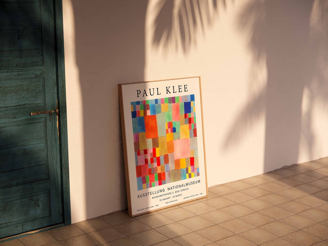 Paul Klee Flora On Sand Exhibition Poster - Image 2