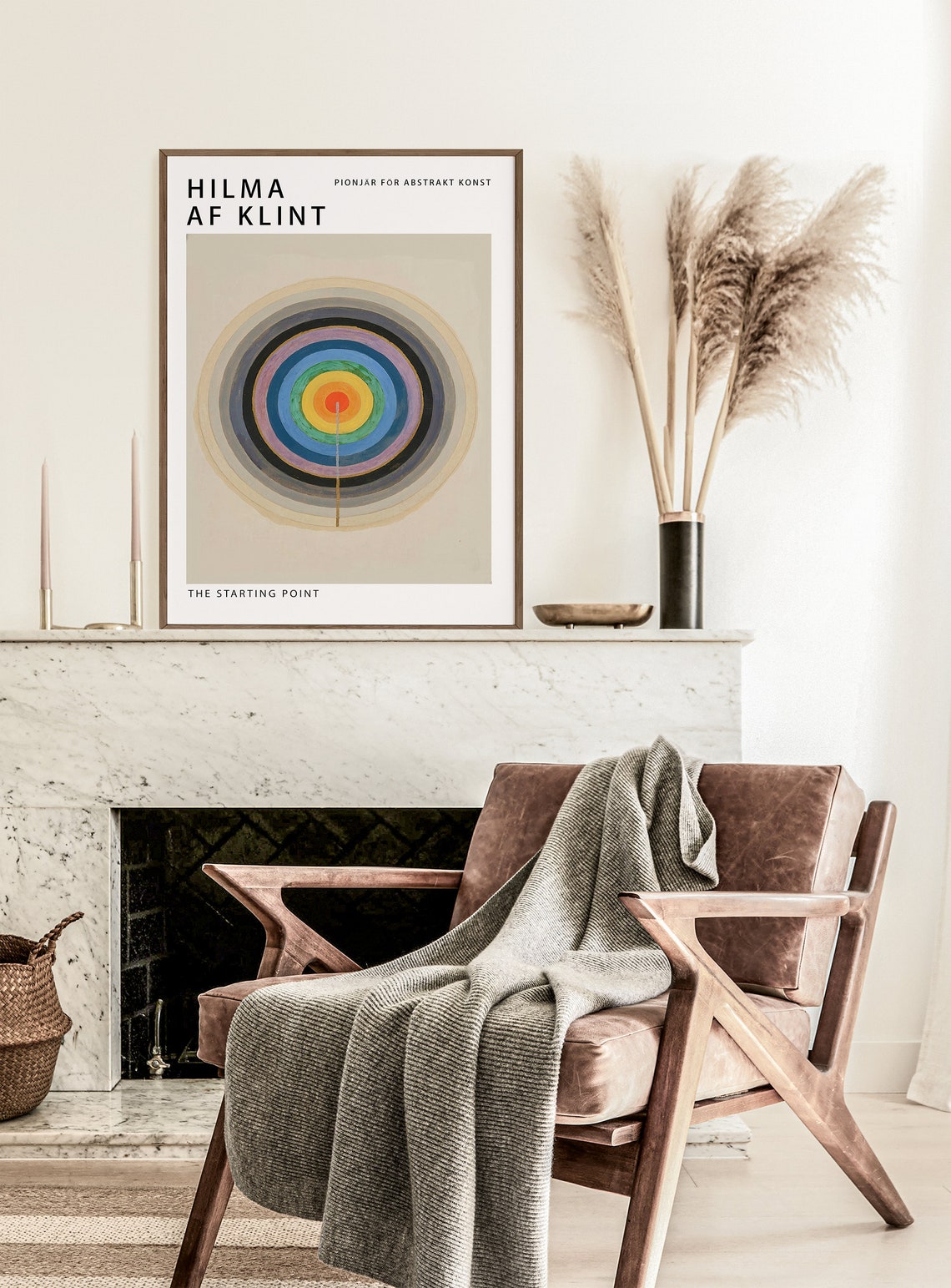 Hilma af Klint The Starting Point Abstract Art Exhibition Poster - Image 2