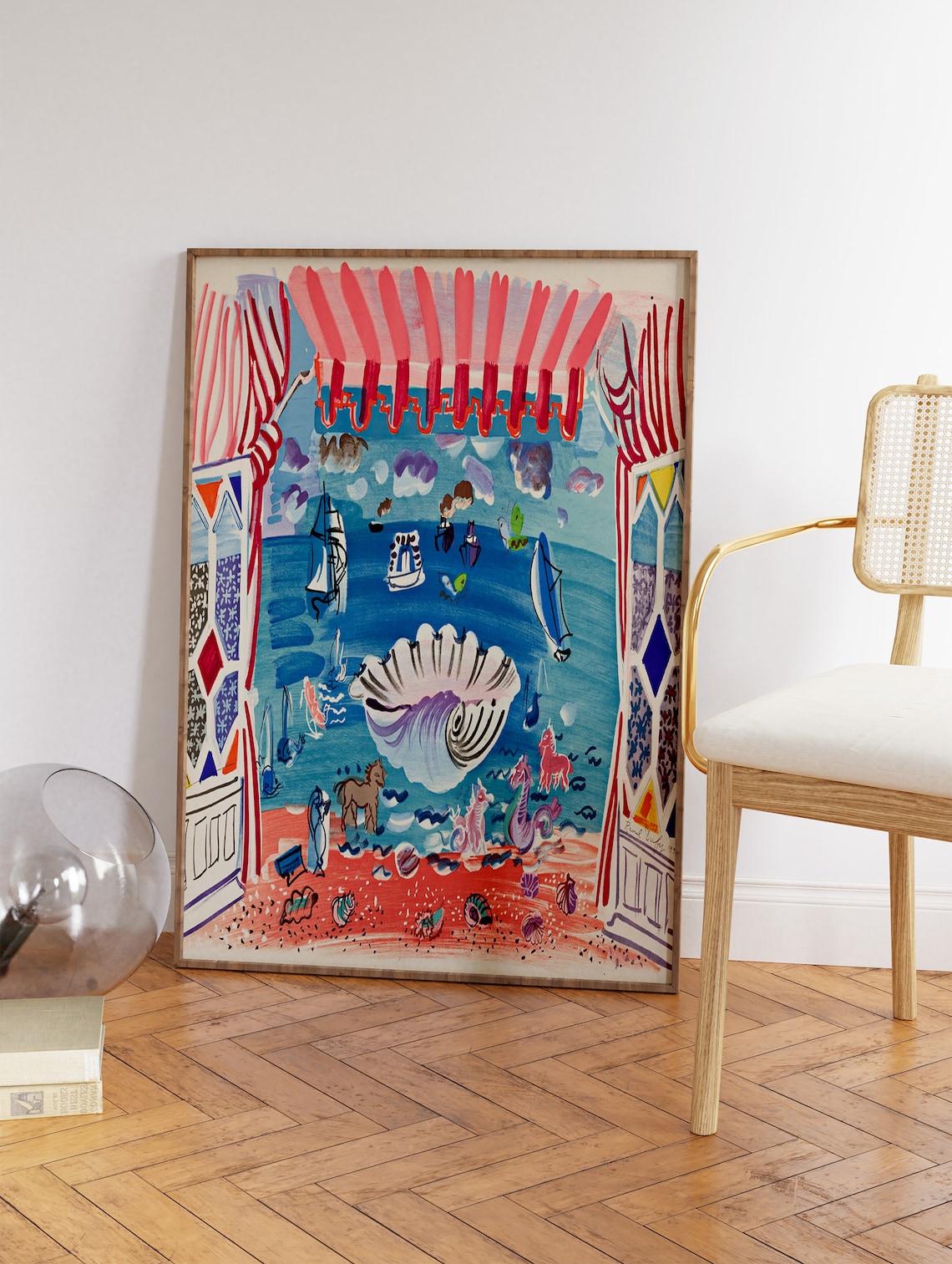 Raoul Dufy Rideau De Theatre Fauvist Art Print - Image 2