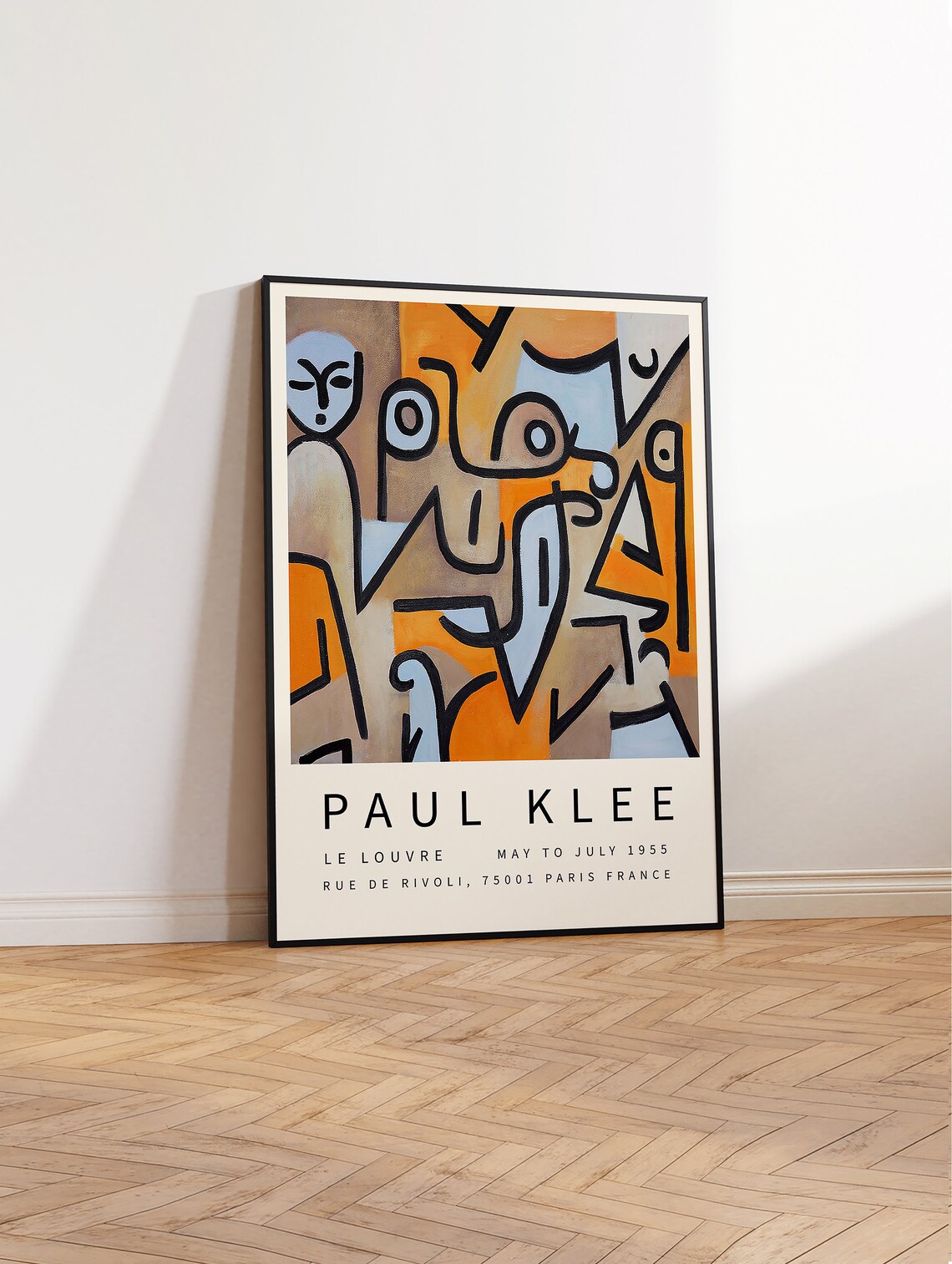 Paul Klee Exhibition Poster, Abstract Modernism Art Print - Image 2