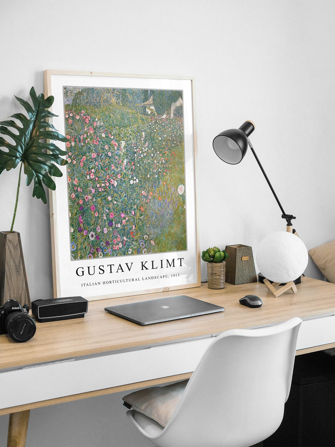 Gustav Klimt Floral Art Nouveau Poster Print - Image 3