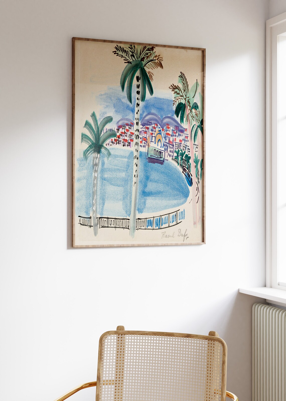 Raoul Dufy Nice Fauvist Art Print, Travel Decor - Image 3